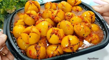 نكهة مميزة.. طريقة عمل الليمون المعصفر في أسبوعين